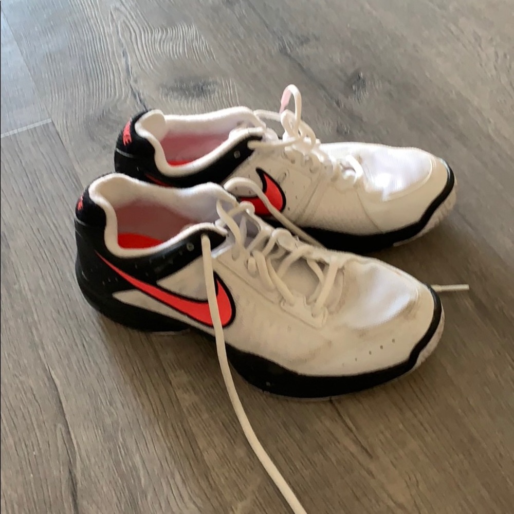 Nine tennis shoes worn only a couple times